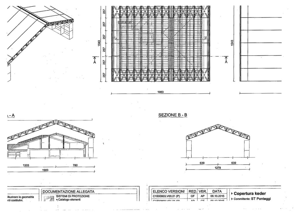 Schema Montaggio Ponteggio Copertura Mobile St Ponteggi